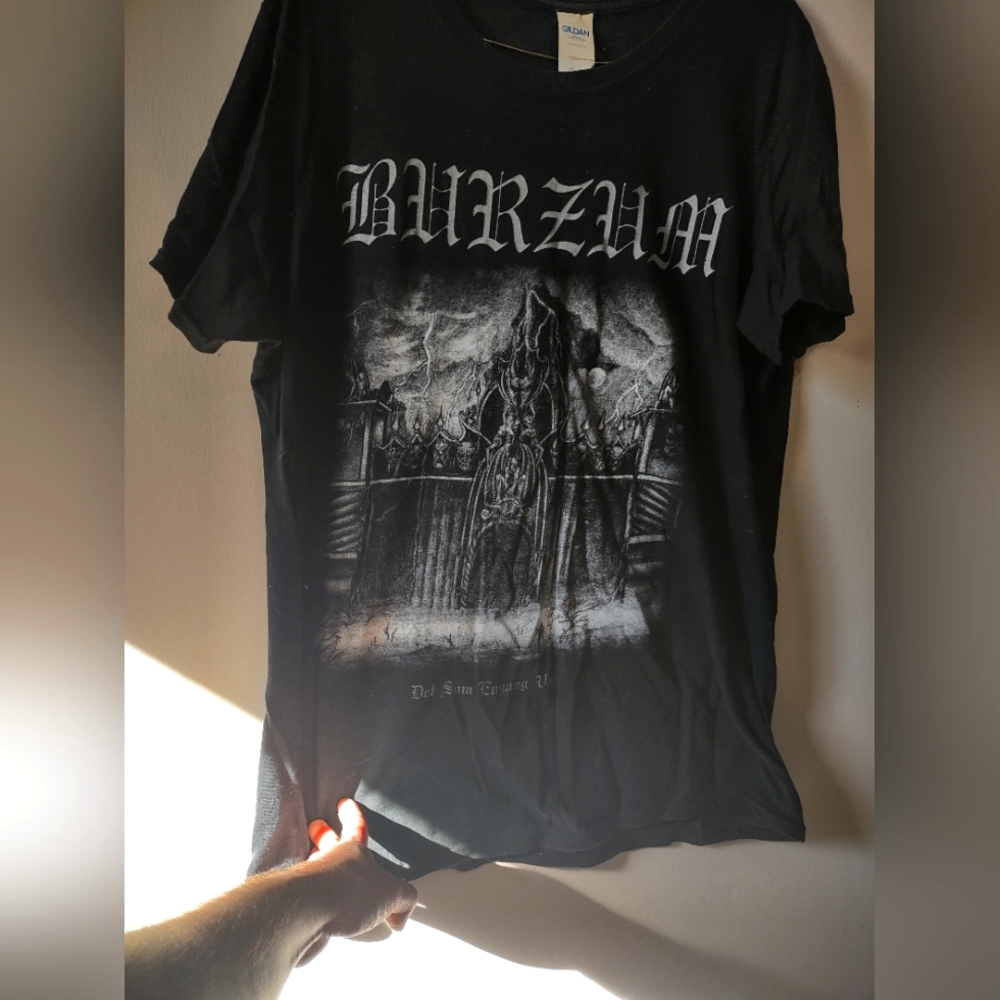 Burzum - Det Som Engang Var - T Shirt - Size M - Band - Black Metal - Music